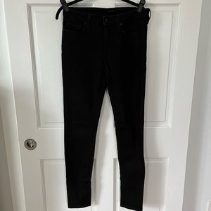 EUC: Joes jeans black skinny jeans. Size 27.